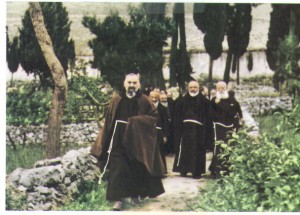 padre Pio passeggio